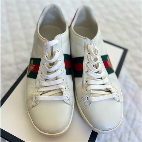 gucci men's new ace low top leather sneakers replica|gucci ace leather sneaker review.